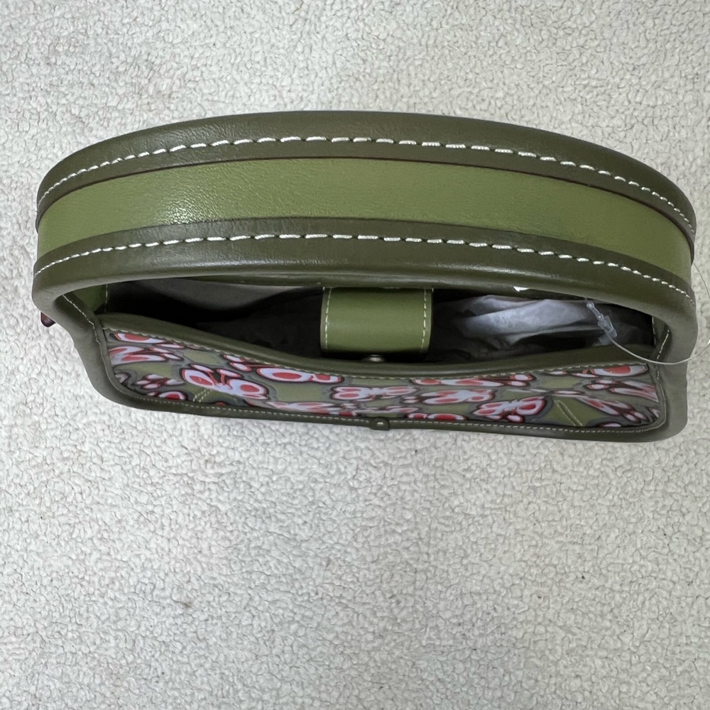 COACH ERGO BAG IN COACHTOPIA LEATHER WITH CHECKERED BUTTERFLY PRINT - Picture 12 of 14